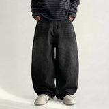 Nets Washing Wide Denim Pants