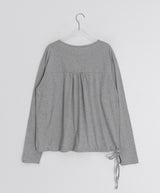ラネヒシャーリングリボン長袖Tシャツ