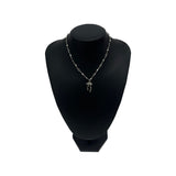 [Celeb pick] Glow shine ribbon Necklace
