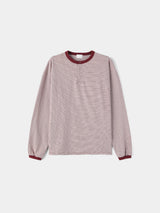 ダンストリップヘンリーTシャツ