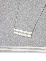 コントラストフードストリングTシャツ