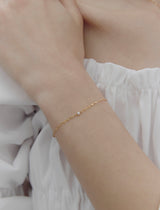 26SS★ Truly Essence 14K Stone Bracelet