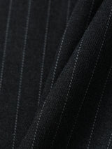 TO Stripe Wide Slacks (2C, Chain Set)
