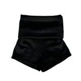 Double drape shorts