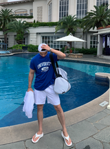 Liu Washing Cargo Banding Shorts