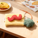 [MADE] ふわふわオムライスポーチ