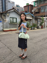 Mori Mesh Shoulder Bag (2color)