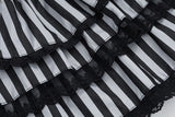 Violet Punk Ribbon Skirt