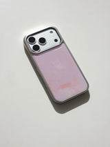 [MADE] Loveholic Epoxy Silver Bumper Case [iPhone/Galaxy]