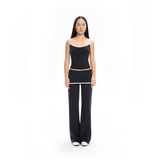 Contrast Racerback Tank Top