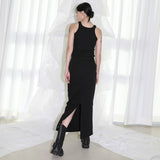 Pocket Maxi Skirt - BLACK