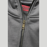 ANTIQUE ZIPPER CROP HOODIE