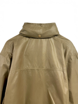 glossy wind jumper (silver)