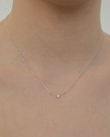 [White Gold] Twinkle Necklace