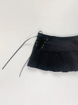janenne low-waist corset skirt (black)
