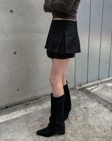 Pleated pants skirt