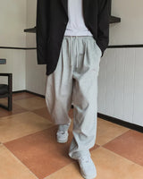 ジェット カーペンター ワンタック ワイド スウェットパンツ