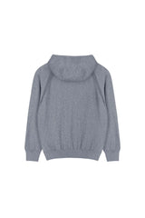 Cashmere Blend Zip Hoodie