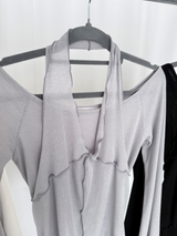 flat halter set (3color)