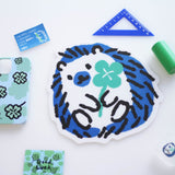 Mouse Pad Lucky Hedgehog