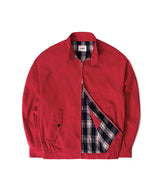 LB Washed Oxford Harrington Jacket (Red)