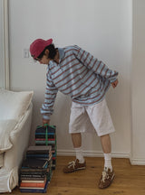 ルブリン スリークォーター バミューダ スウェットパンツ