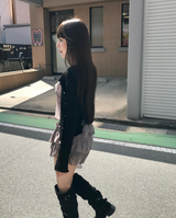 ラブオブスリムデイフリルカーディガン
