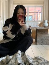 [MADE] Bear fleece-to-way wide pants