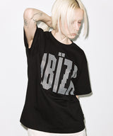 IBIZA RHINESTONE TEE (BLACK) F26QB401