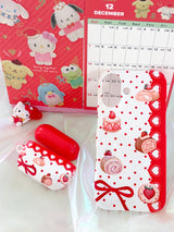 [MADE] 夢色パティシエール DESSERT GLOSSY HARD PHONECASE_RED