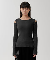 カットオフ LS ニット