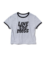 LTM クロップTシャツ(WHITE)