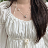 Ketty silver neckless (Cat)