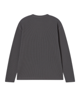 26SS ADLV ヘンリーネックワッフル長袖Tシャツ