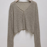 Miel Summer Cropped Cardigan