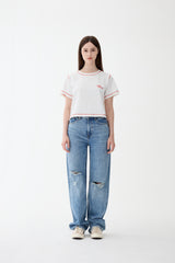 WM_オレンジステッチTシャツ