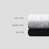 [HFORUS MADE]Forus Knitted pleats U - kneck long sleeves