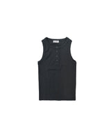 LMN レビ4ボタンノースリーブノースリーブ (3 colors)