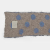 Rolls Dot Color Angora Fur Scarf