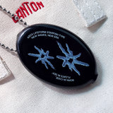 BORN IN CODE Starfish Coin Wallet Keyring (Black)