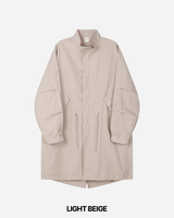 Vent High Neck Fishtail Jacket