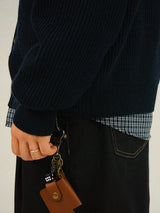 DW Button Collar Cardigan