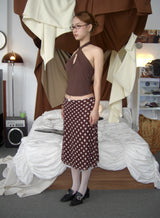 POLKA MIDI SKIRT / POLKA ミディスカート