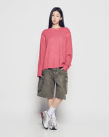 26SS UTILITY DYING DENIM SHORT PANTS