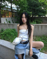 First q bag white
