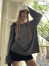 Proud Stripe Loose Fit T-Shirt