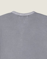 Jet Waffled Henely Top