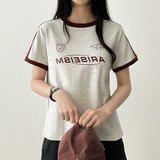 リッパートラックラインカラー半袖Tシャツ
