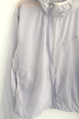 Light touch cropped hooded jacket