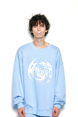 Paint overfit sweat shirts